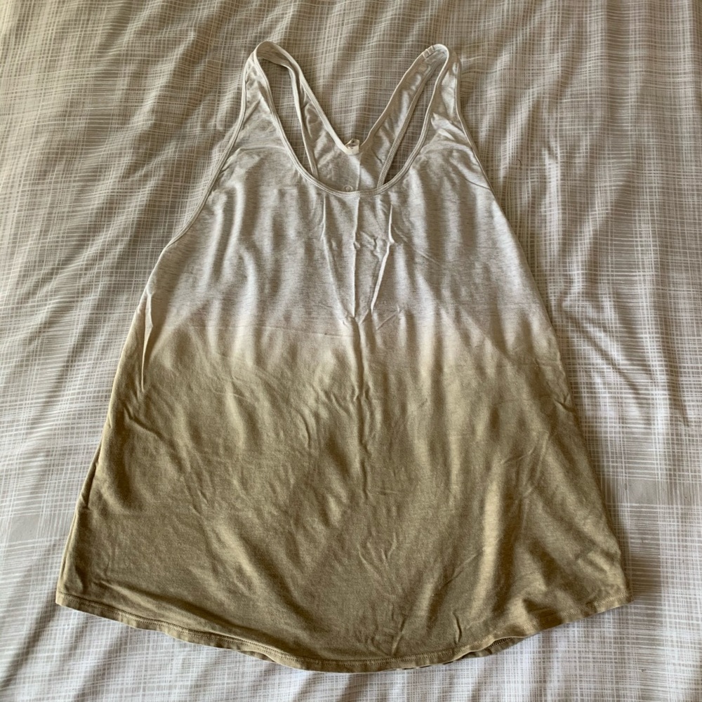 Lululemon ombré athletic tank